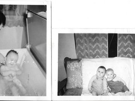 1950 - Davy bath time, 8 mos. .jpg